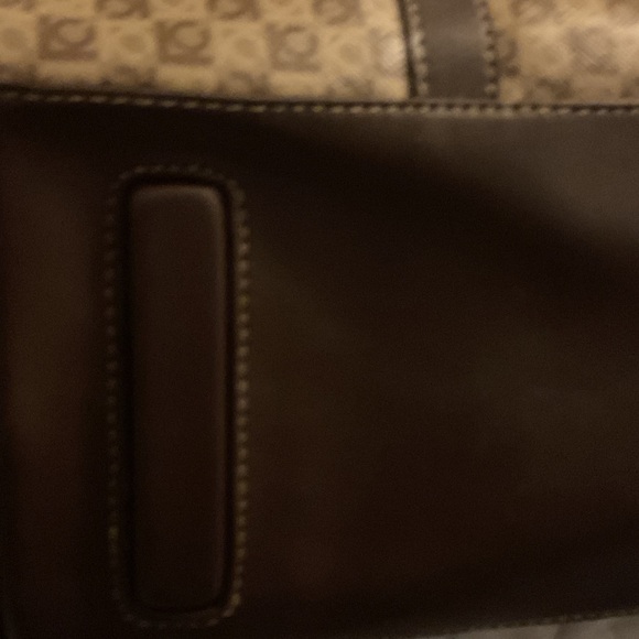 Liz Claiborne Brown Patterned Shoulder Bag - Picture 8 of 12